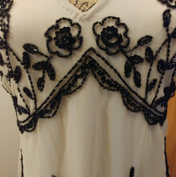 NEW 🌺 Beaded Evening / Prom Dress - Picture 8 of 8